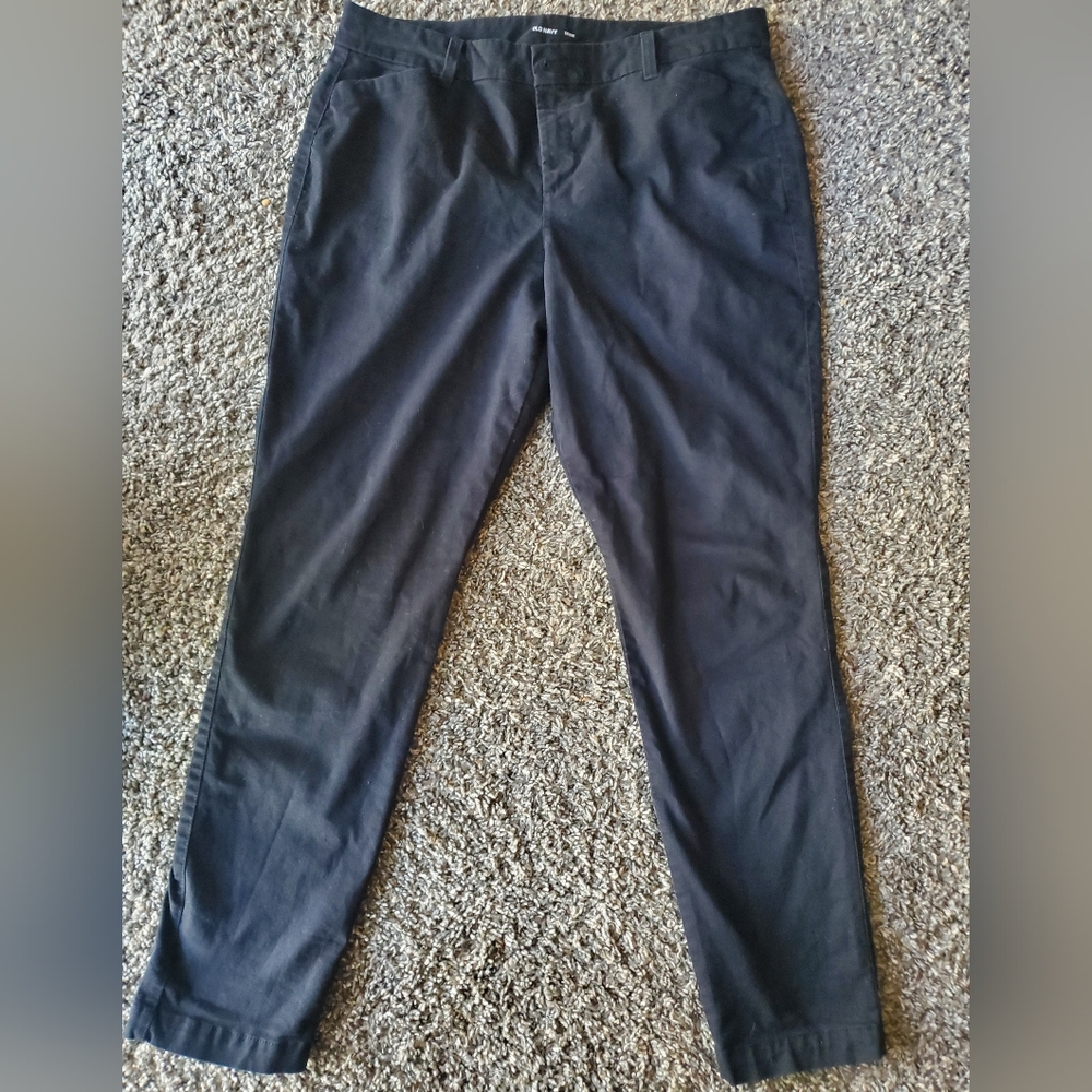 Black Slim Fit Pants